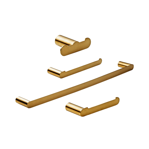 Acessórios Para Banheiro 4 Peças Vila Nova Pingoo.casa - Dour