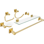 Acessórios para Banheiro Quadrado 6 peças São Francisco Pingo