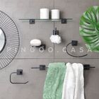 Acessórios Para Banheiro Quadrado 6 Peças São Francisco Pingo