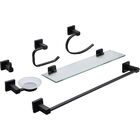 Acessórios Para Banheiro Quadrado 6 Peças São Francisco Pingo