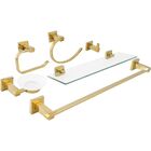 Acessórios Para Banheiro Quadrado 6 Peças São Francisco Pingo