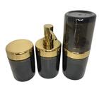 Acessorios Para Lavabo Dourado E Preto Fineza