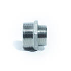 Aci-7a Niple De Redução Aço Inox 316 Rosca Npt Selecione O Di