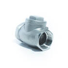 Aci-p Válvula De Retenção Portinhola Aço Inox 316 Rosca Bsp Ø