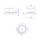 Acionamento Monocomando Deca You 4990.cl104.mt Redondo De Ban