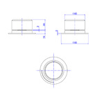 Acionamento Monocomando Deca You 4990.lv104.mt Redondo De Ban