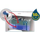 Acionamento Superior Univ Duplo Cromado Para Caixa Acoplada