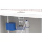 Acionamento Superior Univ Duplo Cromado Para Caixa Acoplada