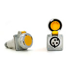 Acoplamento Industrial 2p+t 16a 110/130v Ip67 Strahl Pa3054