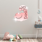 Acrílico Decorativo Espelhado Gato Risonho Vermelho