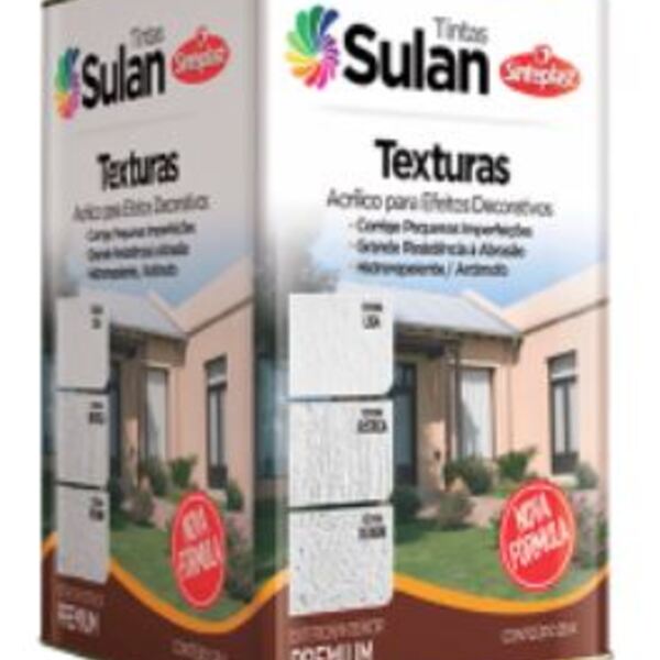 Acrílico Para Efeitos Decorativos Sulan Texturas - Lata 25kg