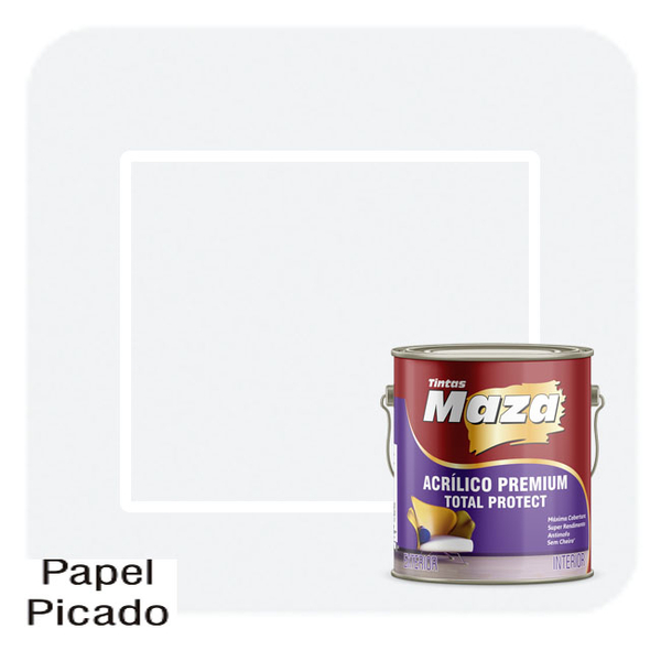 Acrílico Premium Sem Cheiro - 3.6l - Papel Picado