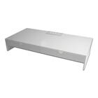Acrílico Ultimate Desk Setup Station Branco Com 4 Tomadas