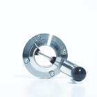 Acs-vbs Válvula Borboleta Aço Inox 304 Od Ø2