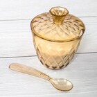 Açucareiro Acrílico Glamour Âmbar 330ml - Plasútil