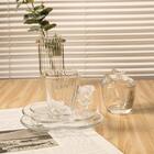 Açucareiro Butterfly Em Vidro C/ Colher 8 5x11cm - Wolff