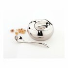 Açucareiro Com Colher Aço Inox Tramontina
