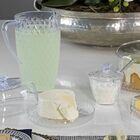 Açucareiro Com Colher Glamour Estilo Cristal Para Hora Do Caf