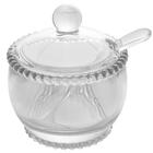 Açucareiro Cristal Com Colher Pearl Wolff 28379