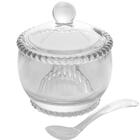 Açucareiro Cristal Com Colher Pearl Wolff 28379