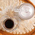 Açucareiro Cristal Com Colher Pearl Wolff 28379