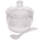 Açucareiro Cristal De Chumbo C/colher Daisy 28803 Rojemac