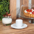 Açucareiro De Bancada 320ml Vidro Balcão Tampa Inox Colher