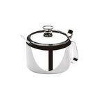 Açucareiro Em Aço Inox Com Colher Brinox Átina 350g