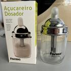 Açucareiro Em Vidro Com Dosador Forma 150g
