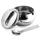 Açucareiro Inox Com Colher 300ml 10,5x7,5cm Mimo Style