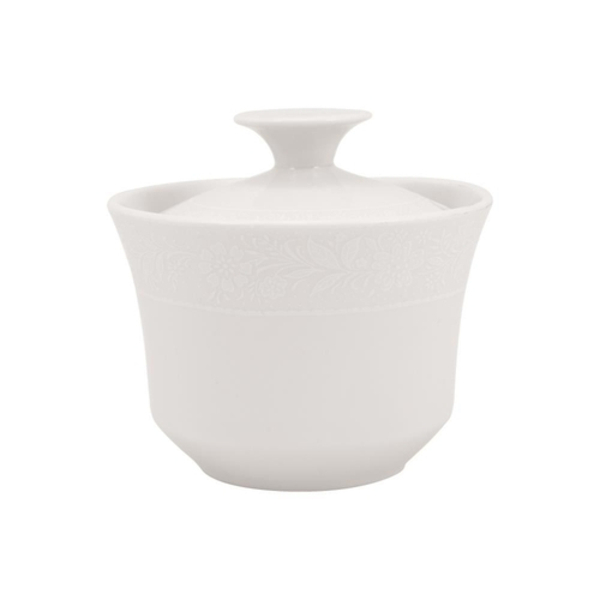 Açucareiro Linha Casa Noiva 292 Branco Porcelana Schmidt