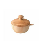 Açucareiro Porta Açucar Com Colher De Bambu Verona 8x7,5cm