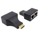 Adapt. De Rede Md9 Extensor Hdmi 3d 30mt Via Cabo De Rede Utp