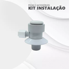 Adaptador 1/2 Bucha T Plástico Completo + Nip