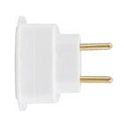 Adaptador 1 tomada Bivolt Branco Daneva