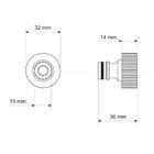 Adaptador 3/4 Para Torneira Jardim Lorenzetti Garden