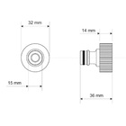 Adaptador 3/4 Para Torneira Jardim Lorenzetti Garden