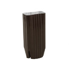 Adaptador Alumínio Calha Marrom 75 mm