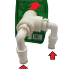 Adaptador Amanco Duplo  Lateral Para 2 Máq Lavar Esgoto - 350