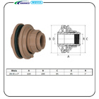 Adaptador Autoajustável Soldável Dn85x3" Amanco