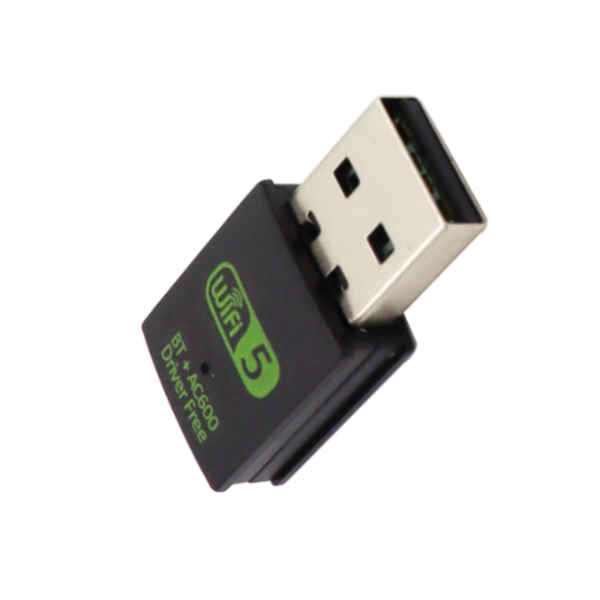 Adaptador Bluetooth Wifi Para Pc Usb 2x1 Receptor 600mb 5g