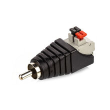 Adaptador Borne Pressão Rca Macho