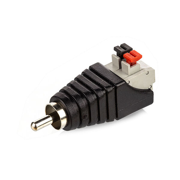 Adaptador Borne Pressão Rca Macho