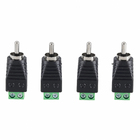 Adaptador Borne X RCA M 4 Unidades