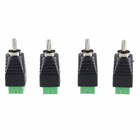 Adaptador Borne X RCA M 4 Unidades