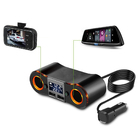 Adaptador Carregador Veicular 12/24v Dispositivos Usb