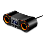 Adaptador Carregador Veicular 12/24v Dispositivos Usb