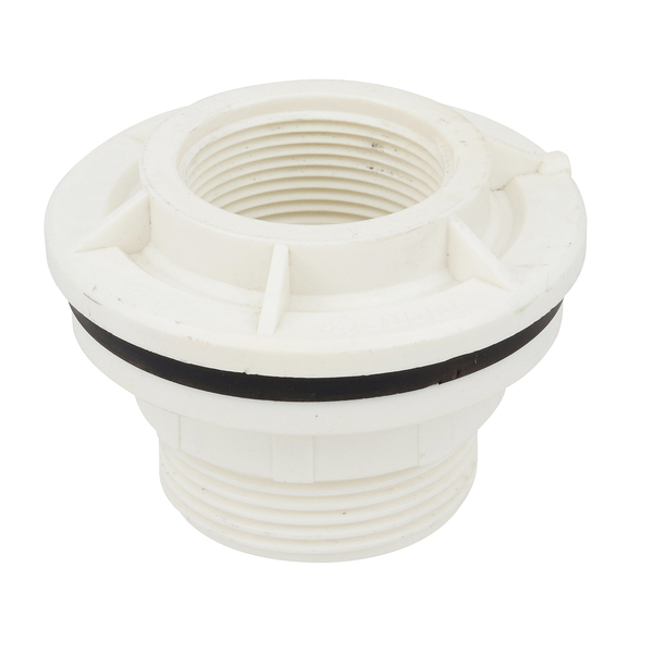 Adaptador com Anel PVC Branco Roscável 1.1/2" 50mm Tigre