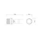 Adaptador Com Rosca Externa Em Pebd De 3/4 Em Flow Pack