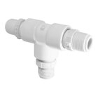 Adaptador Conector Te Para Torneira Monocomando Em Abs 1/2